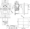 Kaltgeräte Einbau-Buchse C14, 250V10A, mit Grünem Schalter Produktbild-Vorschau 6