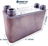 Výmenník tepla 50 dosiek max. 45 kW, 4000 l/h, 10 bar Náhľad obrázku produktu 2
