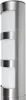 Grafner Edelstahl Wandlampe silber, IP44, 1x E27 Fassung, Produktbild-Vorschau 4