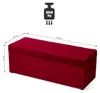 MG Design Polsterhocker Rot 45x120 cm - Stauraum 140L, bis Produktbild-Vorschau 5