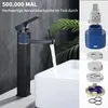 Homelody Wasserhahn Bad Schwarz Badarmaturen für Warm und Produktbild-Vorschau 4
