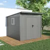 Rockford Gerätehaus Metall Geräteschuppen 232 x 254 cm Produktbild-Vorschau 2