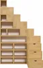 Treppenregal 225 cm - Honig Produktbild-Vorschau 7