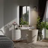 Badspiegel mit LED Beleuchtung - Arica - 50 cm, 100 cm Produktbild-Vorschau 2