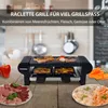 Raclette dla 2 osoby | grill na gorącym kamieniu | 350W | Podgląd zdjęcia produktu 5