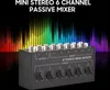 Mini mikser stereo, 6-kanałowy pasywny mikser stereo, Podgląd zdjęcia produktu 3