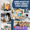 HECKBO Worek sportowy dla dzieci z motywem astronauty i Podgląd zdjęcia produktu 8