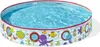 A round inflatable pool filled with water, decorated with an underwater theme. Produktbild-Vorschau