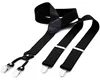 DonDon® Herren Hosenträger breit 3,5 cm - 4 Clips mit Leder Produktbild-Vorschau 1