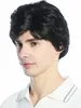 WIG ME UP Perücke kurz leicht wellig Schwarzbraun DW1335-2 Produktbild-Vorschau 3