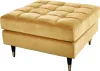 riess-ambiente Design Hocker COZY VELVET 80cm senfgelb gold Produktbild-Vorschau 11