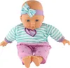 A baby doll is sitting and facing the camera. Podgląd zdjęcia produktu