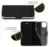 Accezz Wallet TPU Klapphülle iPhone 13 Pro - Schwarz Produktbild-Vorschau 6