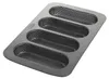BIRKMANN 3er Mini-Baguette-Blech, L 35 x B 22 x H 3 cm, Produktbild-Vorschau 2