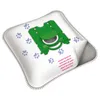 A vacuum cleaner bag with paw prints and text. Produktbild-Vorschau