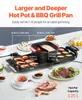VEVOR Hot Pot 2300 W 2 v 1 elektrický bezdymový gril Náhľad obrázku produktu 2