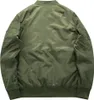 Herren Bomberjacke MA-1 Stehkragen Fliegerjacke Wasserdicht Produktbild-Vorschau 2