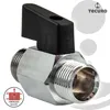 tecuro MINI Kugelhahn beidseitig Außengewinde G 1/4 Zoll, Produktbild-Vorschau 2