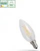 Spectrum LED E14 C35 Filament klar 6W 230V 540lm Kerze 300° Produktbild-Vorschau 4