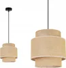 Hängelampe, Deckenleuchter, Lampenschirm, Boho Juta Produktbild-Vorschau 1