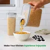 Vtopmart 4L Vorratsdosen Set, 4er Luftdicht Produktbild-Vorschau 5