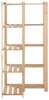 vidaXL Rohový úložný regál s 5 policemi 82,5x82,5x170 cm Náhled obrázku produktu 2
