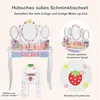 GOPLUS Kinder-Schminktisch mit Stuhl, Frisiertisch-Set mit Produktbild-Vorschau 3