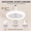 30W stropní ventilátor s osvětlením, 3 teploty barev, Náhled obrázku produktu 5
