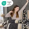 4 tlg Warme Microfaser Fleece Winter Bettwäsche 135x200 + Produktbild-Vorschau 3