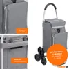 Meister Einkaufstrolley Grau, 54 + 5 L 3x3 Treppensteiger Produktbild-Vorschau 7