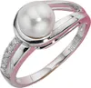 JOBO Damen Ring 585 Gold Weißgold 1 Süßwasser Perle 5 Produktbild-Vorschau 1