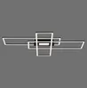JUST LIGHT ASMIN LED Deckenleuchte CCT Dimmbar 45W schwarz Produktbild-Vorschau 2