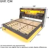 Schwebebett 180x200 cm mit LED-Beleuchtung und Produktbild-Vorschau 12