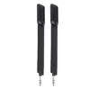 Two black microphone attachments with 3.5mm connectors are shown against a white background. Voir les images du produit