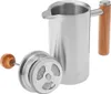 Karaca Double Wall Edelstahl Eiche French Press 350 ml Produktbild-Vorschau 3