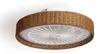 Deckenventilator mit Licht Lautlos DC Rattan Nala Produktbild-Vorschau 1