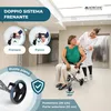 Mobiclinic Sedia a rotelle da trasporto in lega di Anteprima dell’immagine prodotto 8
