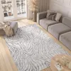 Tapiso Teppich VALLEY Modern Kurzflor Hellgrau Wohnzimmer Produktbild-Vorschau 1