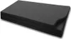 A folded black mattress on a white background. Produktbild-Vorschau