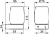 KEUCO 01650006000 Echtkristall-Glas Elegance 01650, Produktbild-Vorschau 7
