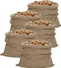 vidaXL Sacs en jute 5 pcs. 100x110 cm 100% jute 340 g/m Voir les images du produit 7