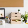 Creative Deco Mini Houten Kist met 3 Lades, 28,5 x 20 x Productafbeelding-voorbeeld 2