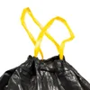 vidaXL Fodere per cestini con coulisse 250 pz. nero 35 L Anteprima dell’immagine prodotto 7