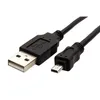 A black USB 2.0 cable with a standard USB-A connector on one end and a micro-USB B connector on the other, shown against a white background. Náhled obrázku produktu