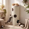 Fudajo Forest Kratztonne weiß-cremefarben Höhe 106 cm Ø 40 Produktbild-Vorschau 2