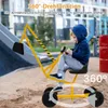 COSTWAY sedile escavatore ruotabile a 360°, 121x40x64 cm Anteprima dell’immagine prodotto 4