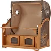 Strandkorb-Set - bene living - Ammersee Teak - PE grau - Produktbild-Vorschau 6