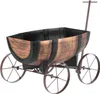 Blumentopf Strend Pro Woodeff, 41,5x29x19cm, Whiskey Fass Produktbild-Vorschau 2