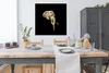 MuchoWow® Poster Elefant - Gold - Zähne 100x100 cm - Produktbild-Vorschau 3
