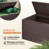 CASARIA® Baule da Giardino XXL 280L Effetto Legno Anteprima dell’immagine prodotto 5